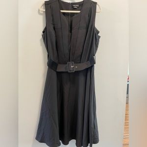 NWT City Chic Women’s Dress Black Vintage Veroni Sz 16